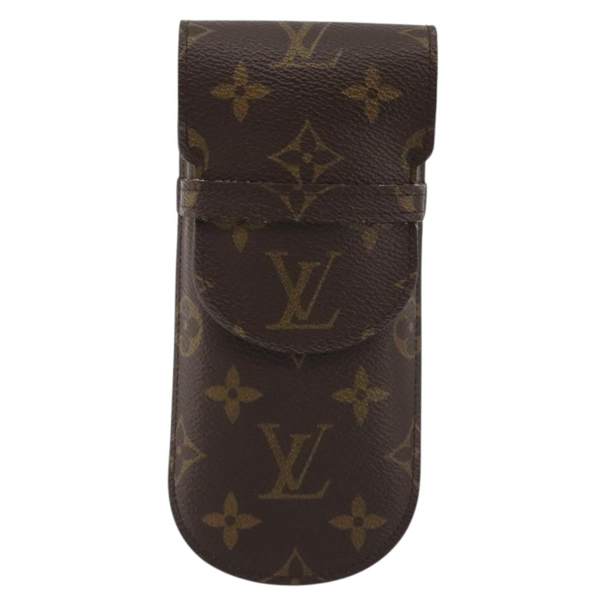 LOUIS VUITTON Monogram Etui Lunette Rabat Glasses Case M62970 LV Auth 188662A