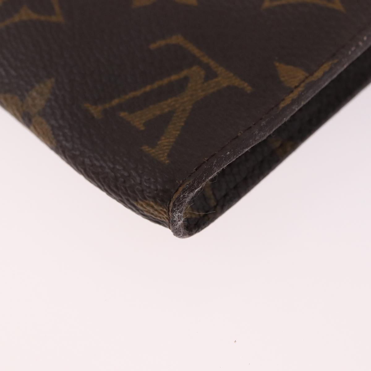 LOUIS VUITTON Monogram Bucket GM Accessory Pouch LV Auth 188665