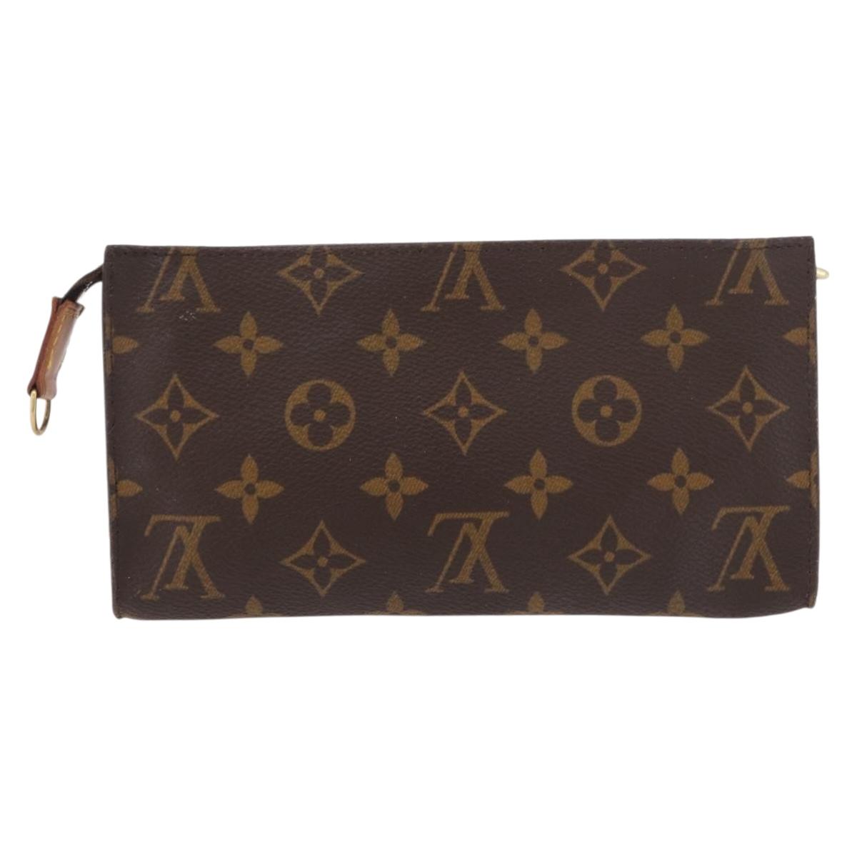 LOUIS VUITTON Monogram Bucket GM Accessory Pouch LV Auth 188665