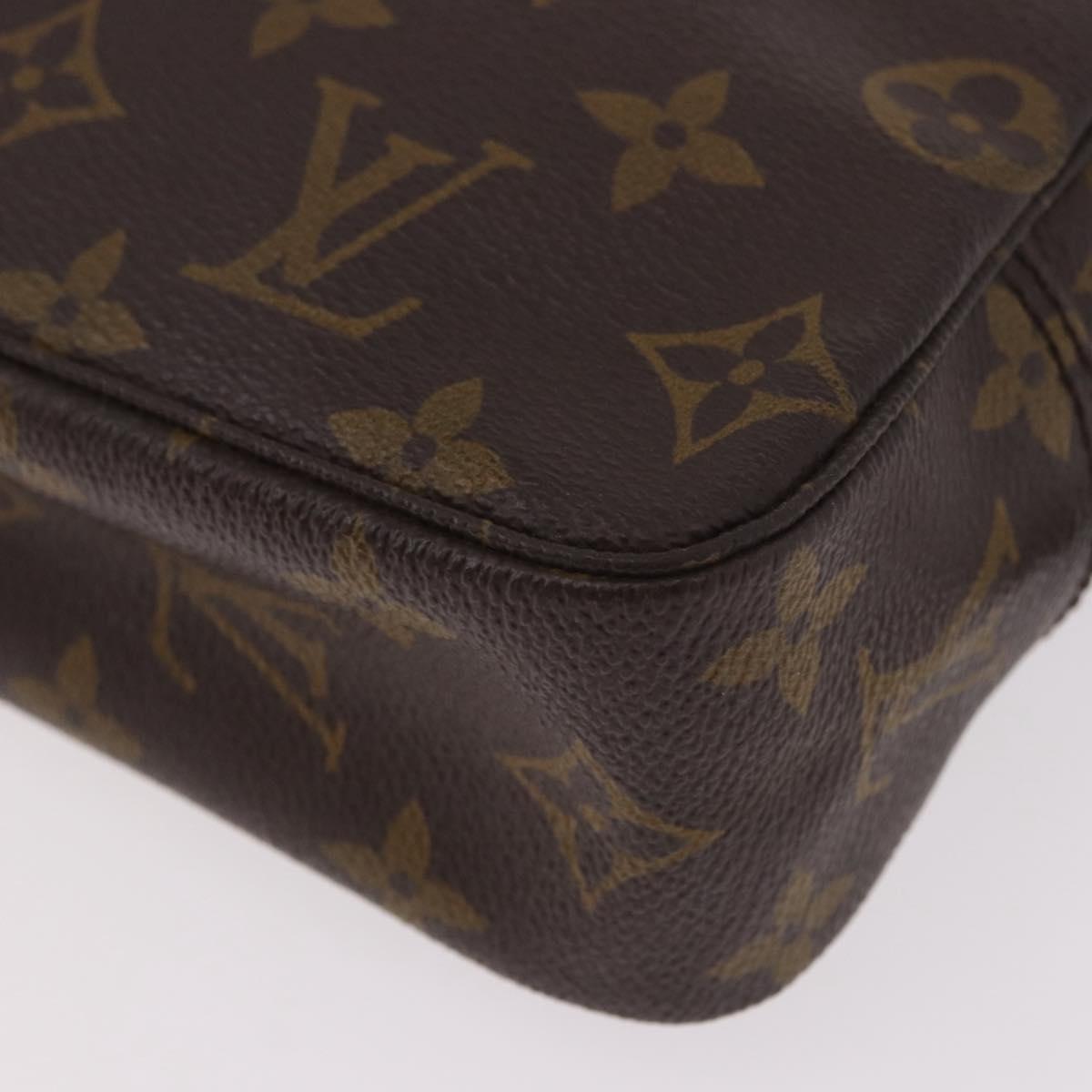 LOUIS VUITTON Monogram Trousse Toilette 18 Pouch M47526 LV Auth 188666