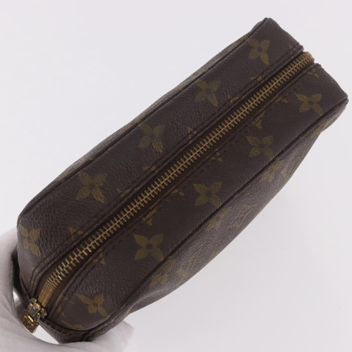 LOUIS VUITTON Monogram Trousse Toilette 18 Pouch M47526 LV Auth 188666