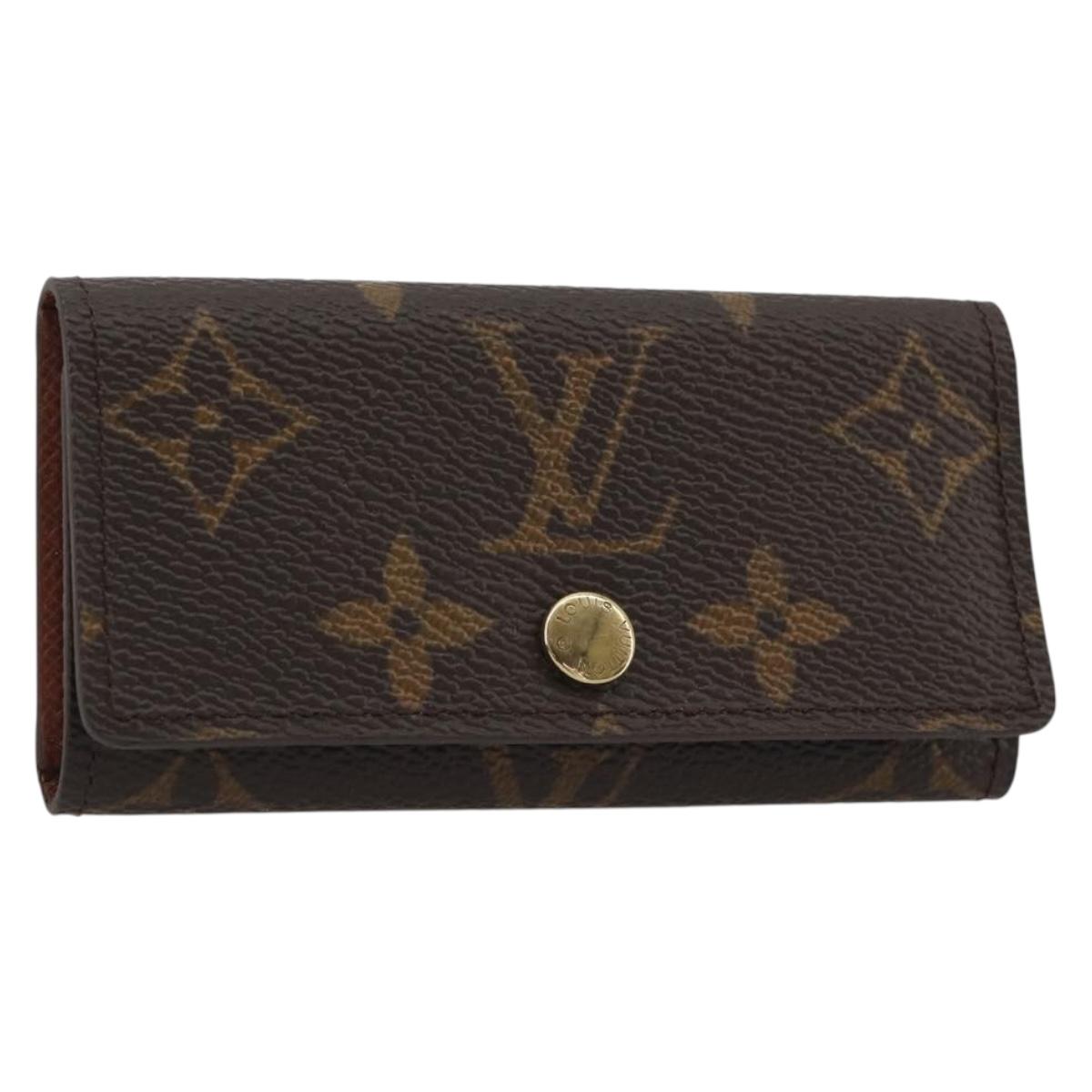LOUIS VUITTON Monogram Multicles 4 Key Case Monogram M62631 LV Auth 188668A