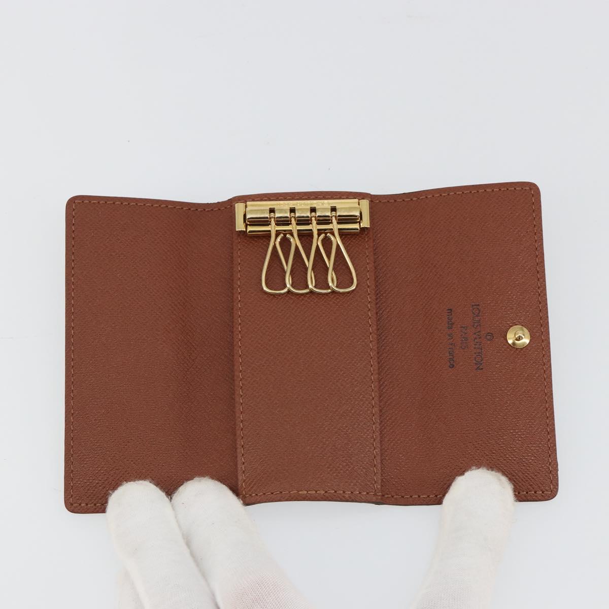 LOUIS VUITTON Monogram Multicles 4 Key Case Monogram M62631 LV Auth 188668A