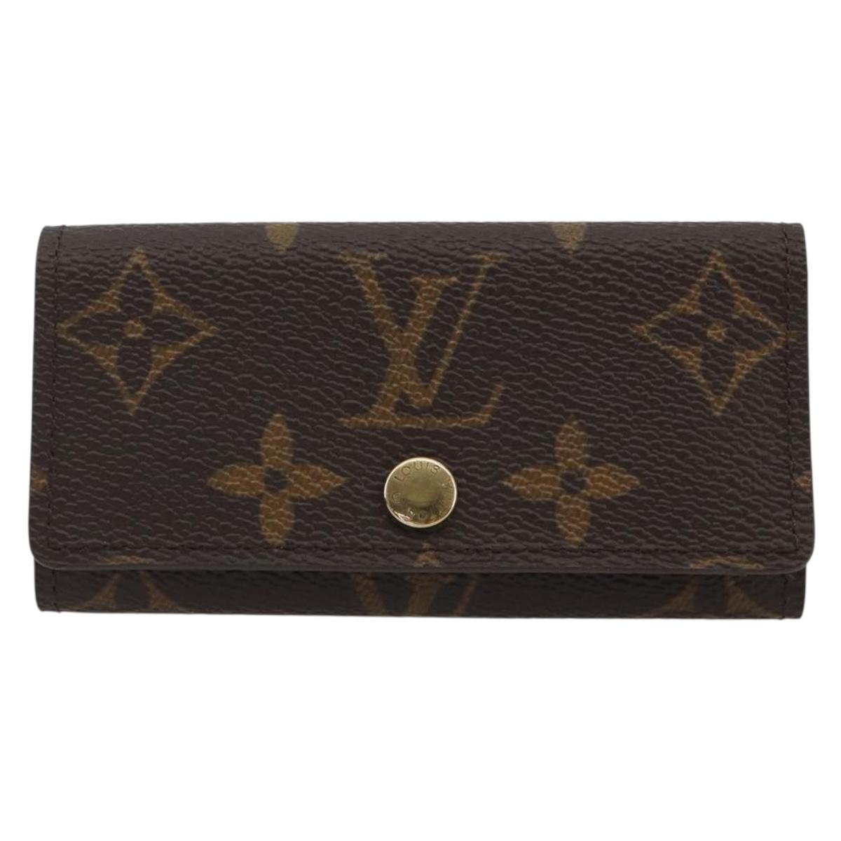 LOUIS VUITTON Monogram Multicles 4 Key Case Monogram M62631 LV Auth 188668A