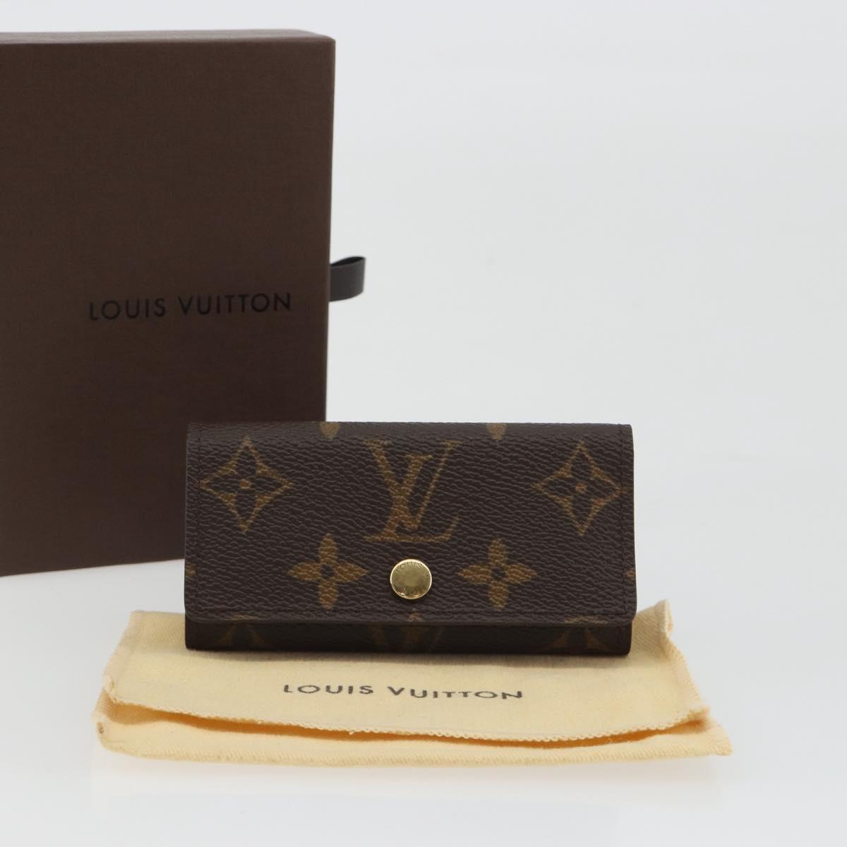 LOUIS VUITTON Monogram Multicles 4 Key Case Monogram M62631 LV Auth 188668A