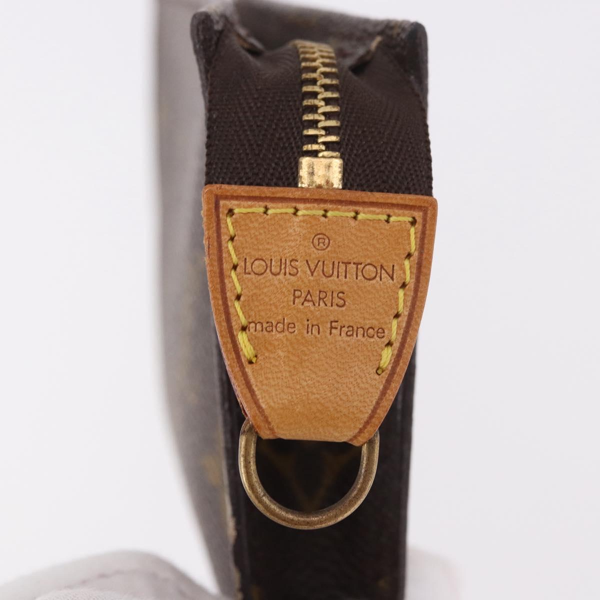 LOUIS VUITTON Monogram Bucket PM Accessory Pouch LV Auth 188670