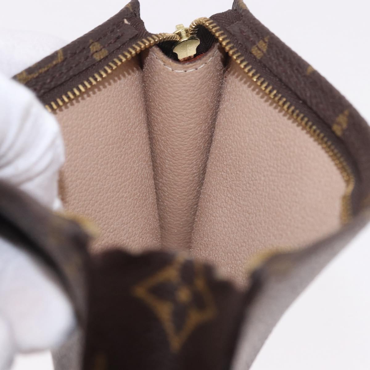 LOUIS VUITTON Monogram Bucket PM Accessory Pouch LV Auth 188670