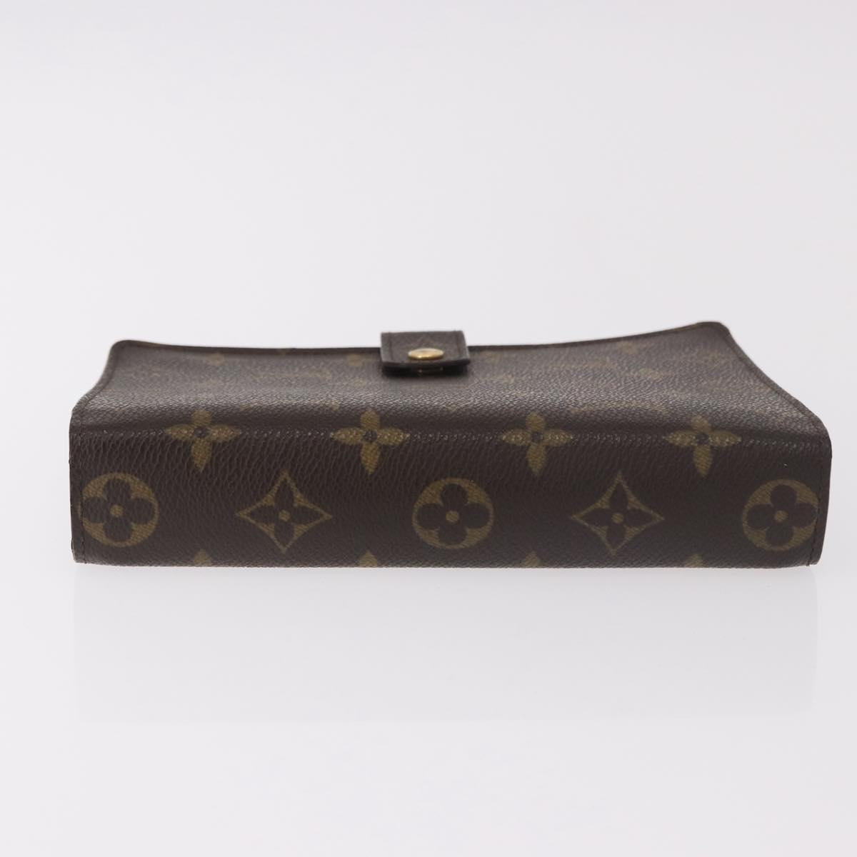 LOUIS VUITTON Monogram Agenda MM Day Planner Cover R20105 LV Auth 188671