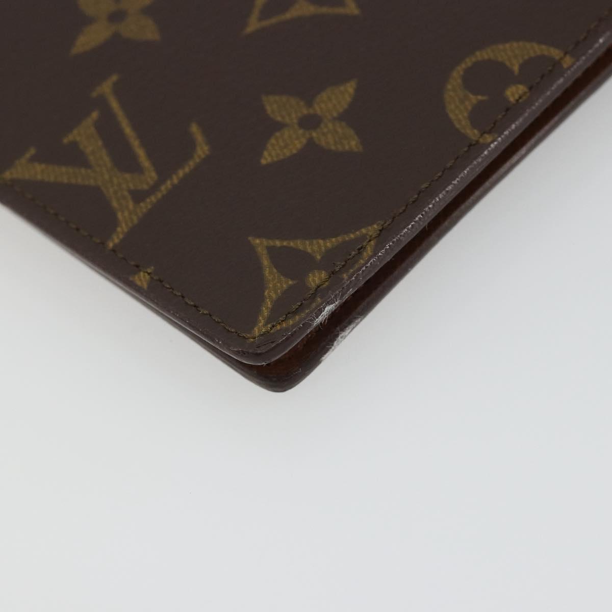 LOUIS VUITTON Monogram Porte Billets 9 Cartes Credit Wallet M60930 Auth 188673A