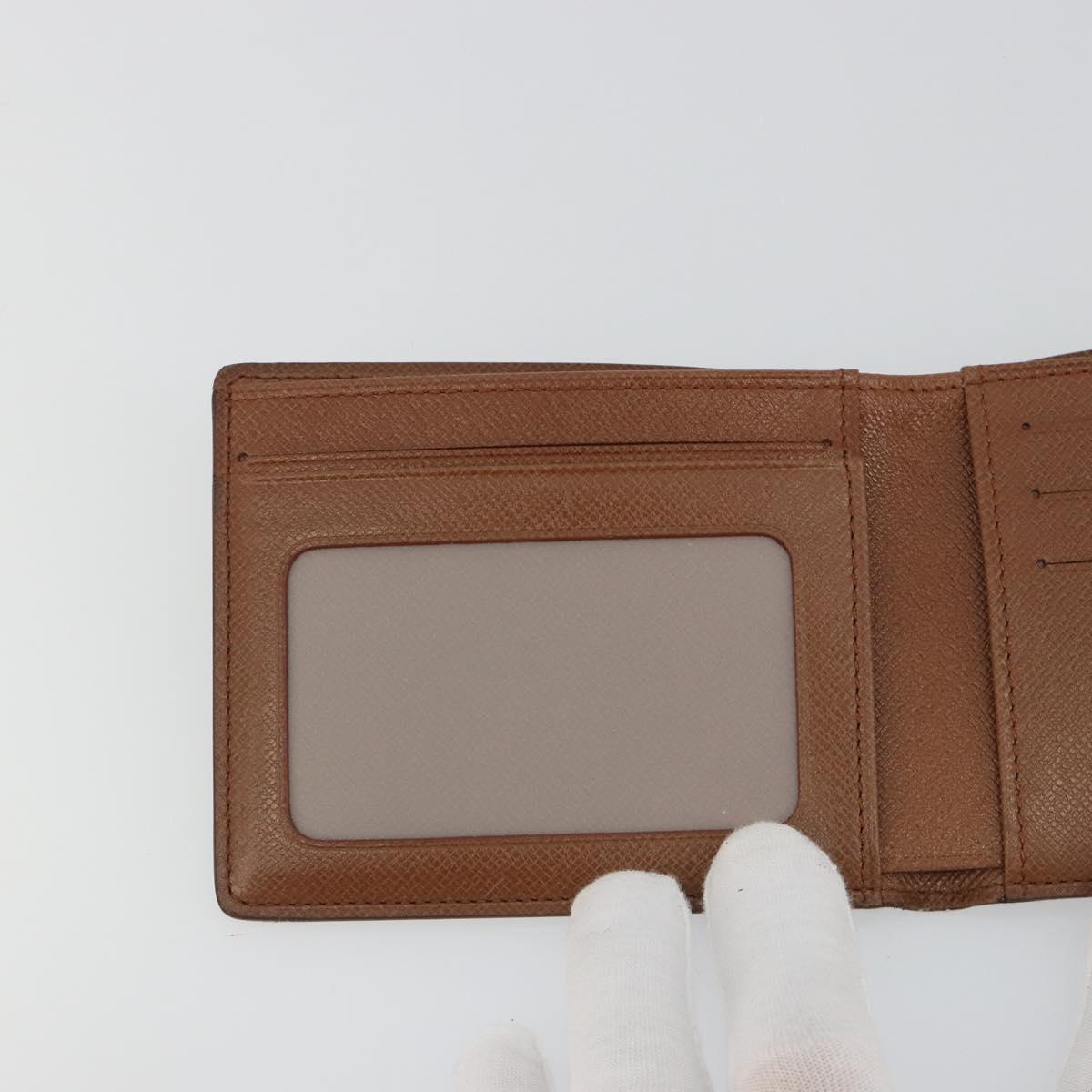LOUIS VUITTON Monogram Porte Billets 9 Cartes Credit Wallet M60930 Auth 188673A