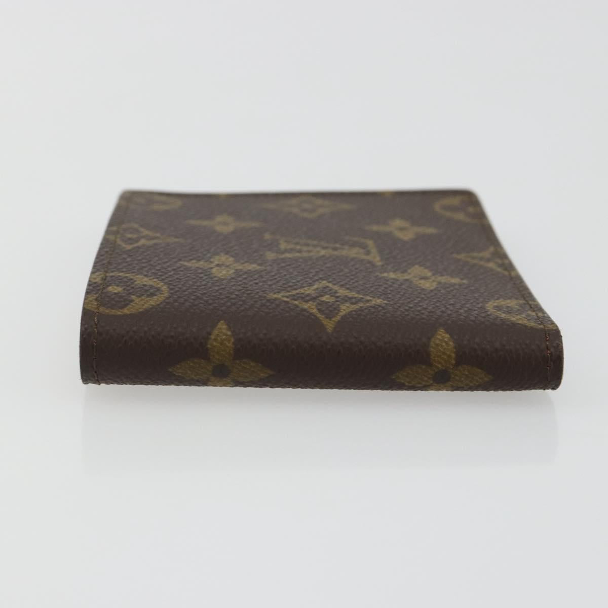 LOUIS VUITTON Monogram Porte Billets 9 Cartes Credit Wallet M60930 Auth 188673A