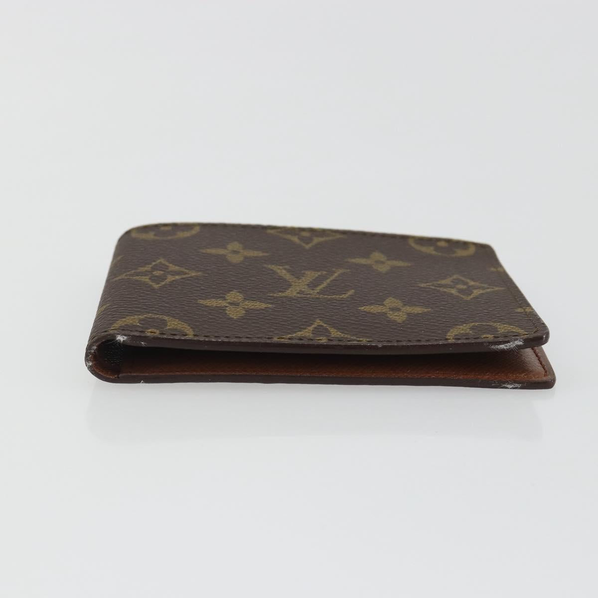 LOUIS VUITTON Monogram Porte Billets 9 Cartes Credit Wallet M60930 Auth 188673A
