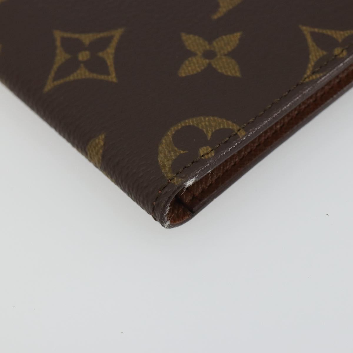 LOUIS VUITTON Monogram Porte Billets 9 Cartes Credit Wallet M60930 Auth 188673A
