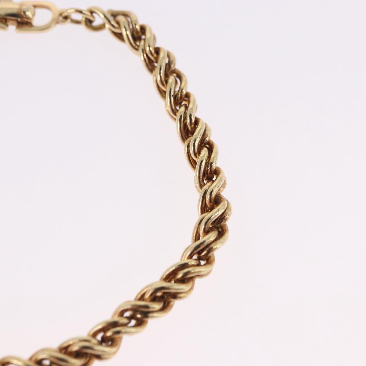 Christian Dior Bracelet metal Gold Auth 188683