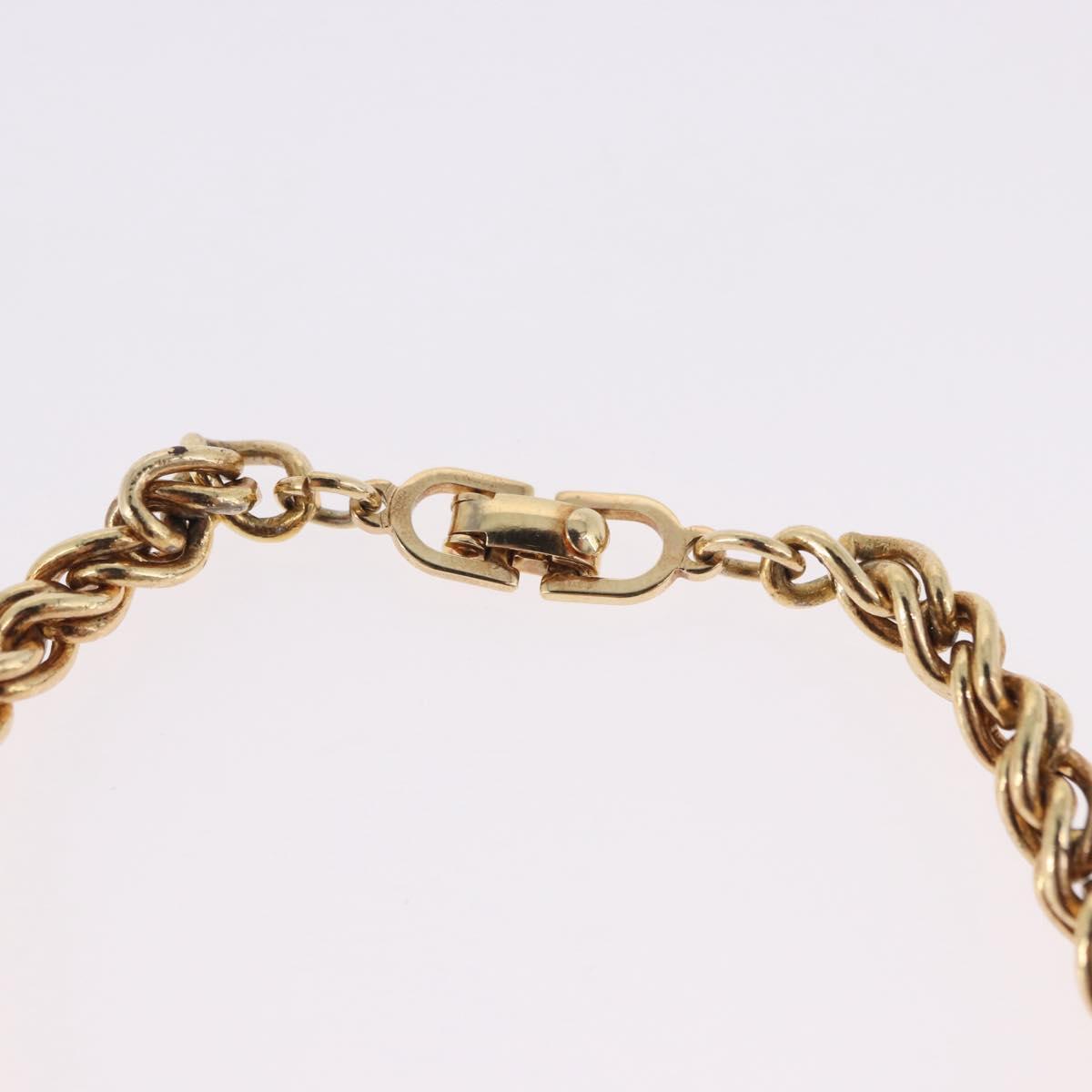 Christian Dior Bracelet metal Gold Auth 188683