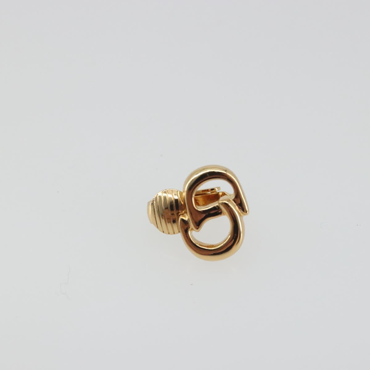 Christian Dior Earring metal Gold Auth 188684