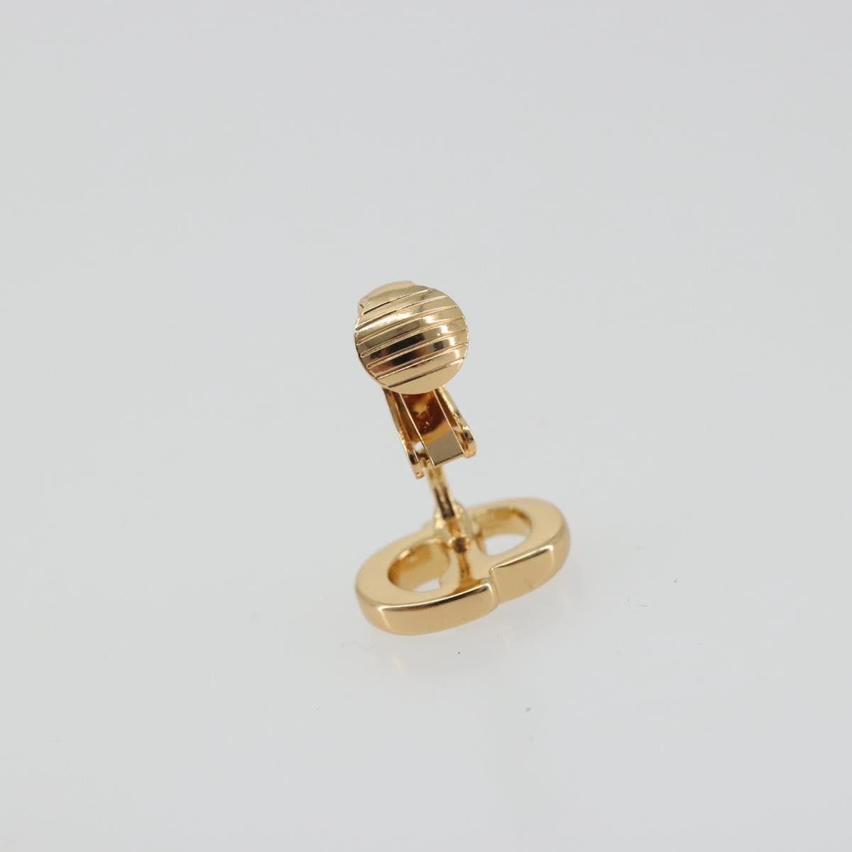 Christian Dior Earring metal Gold Auth 188684