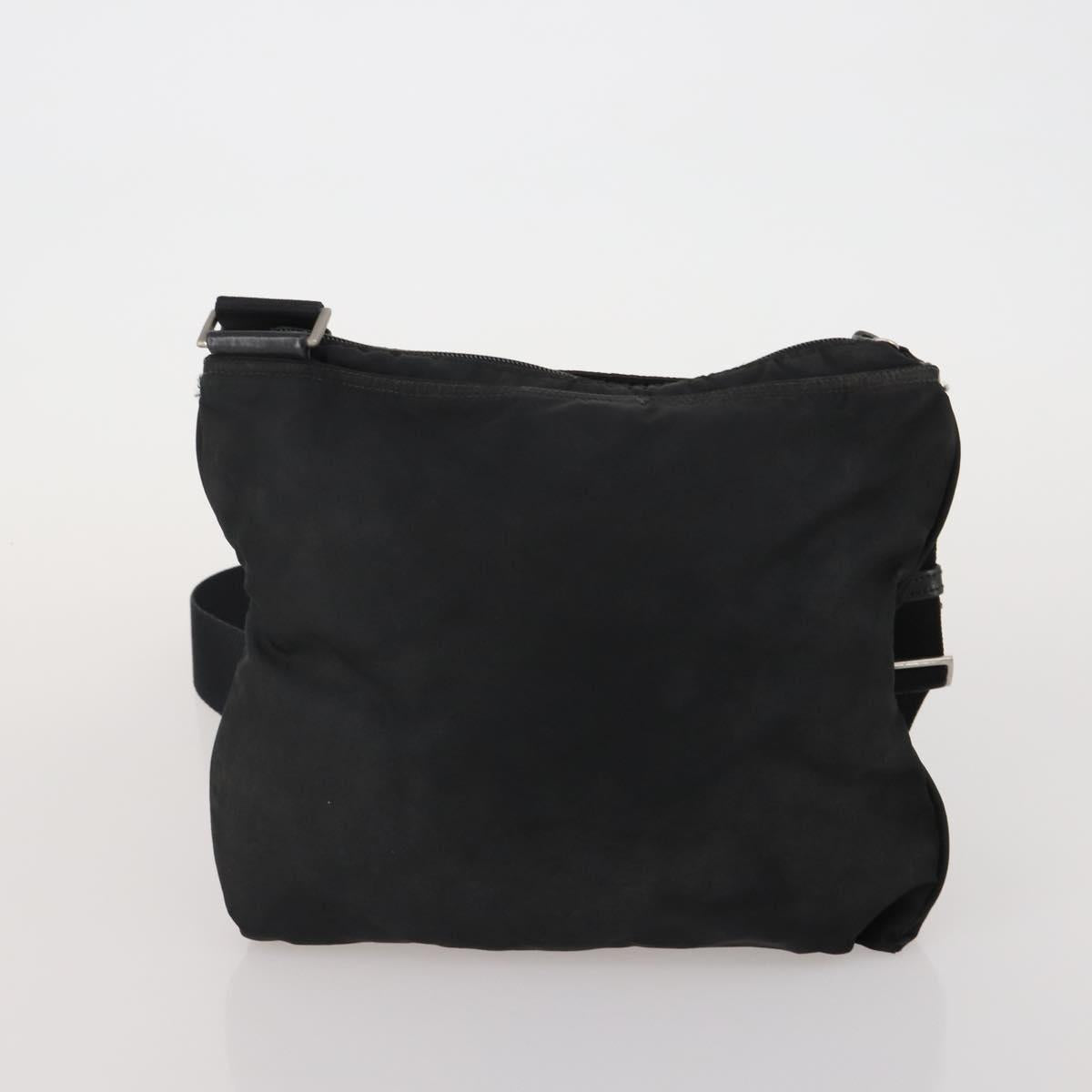 PRADA Hand Bag Nylon 3 Set Black Auth 188687