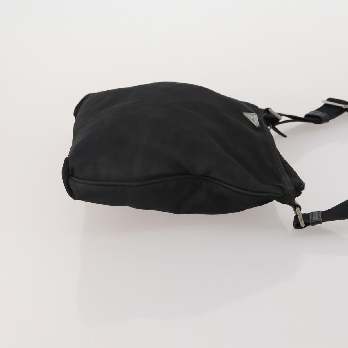 PRADA Hand Bag Nylon 3 Set Black Auth 188687