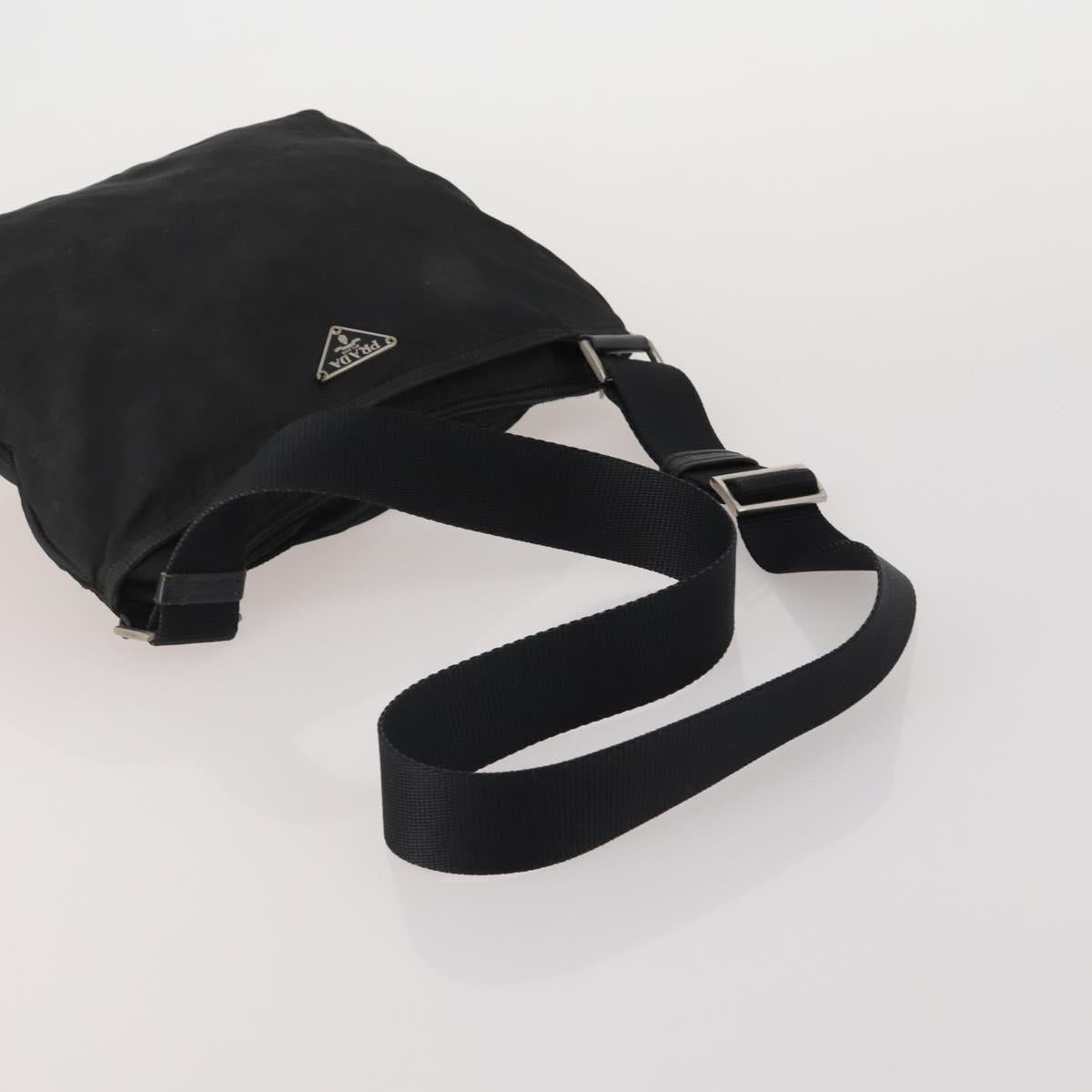 PRADA Hand Bag Nylon 3 Set Black Auth 188687