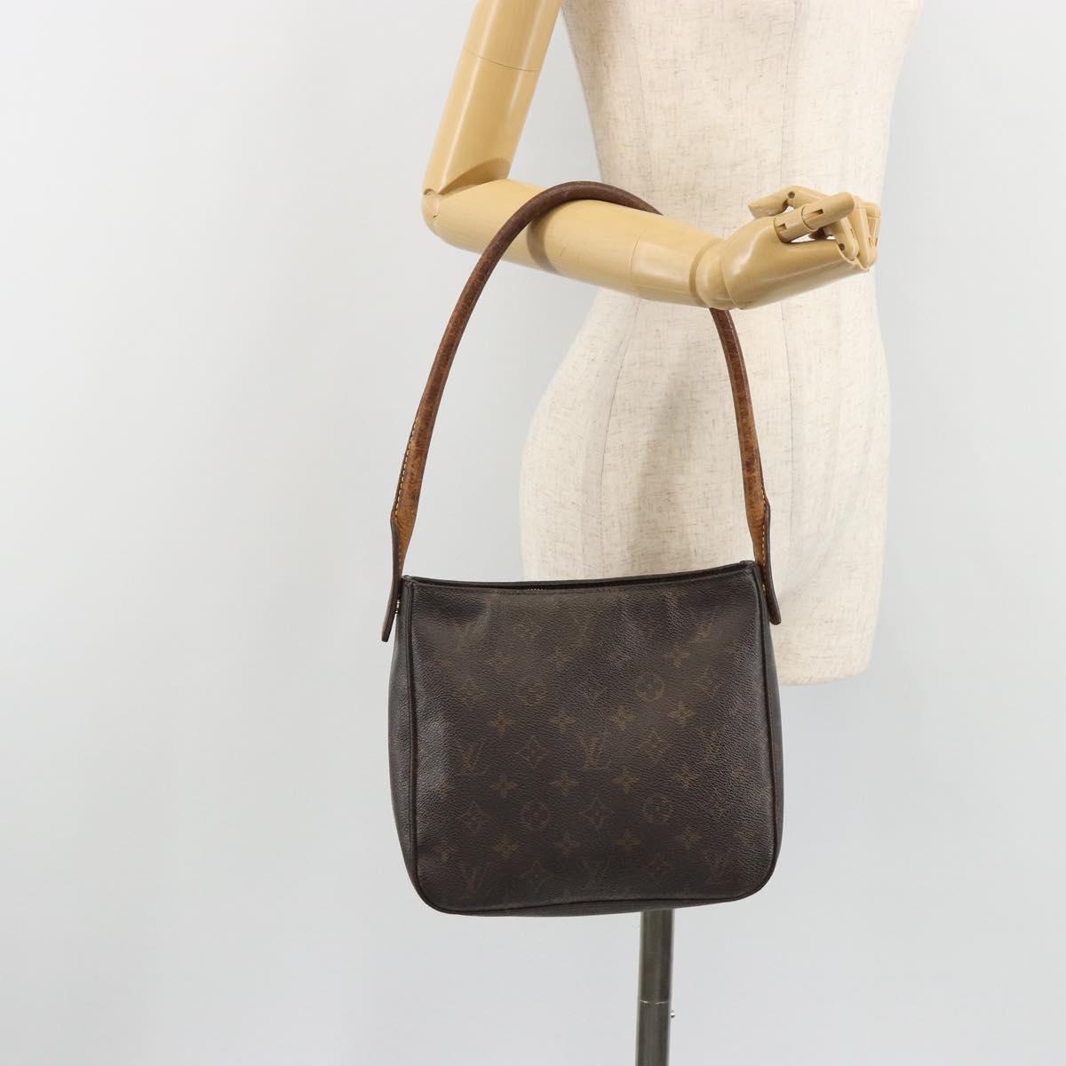 LOUIS VUITTON Monogram Looping MM Shoulder Bag M51146 LV Auth 188700