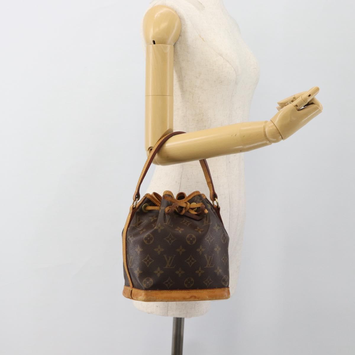LOUIS VUITTON Monogram Noe BB Shoulder Bag M40817 LV Auth 188702
