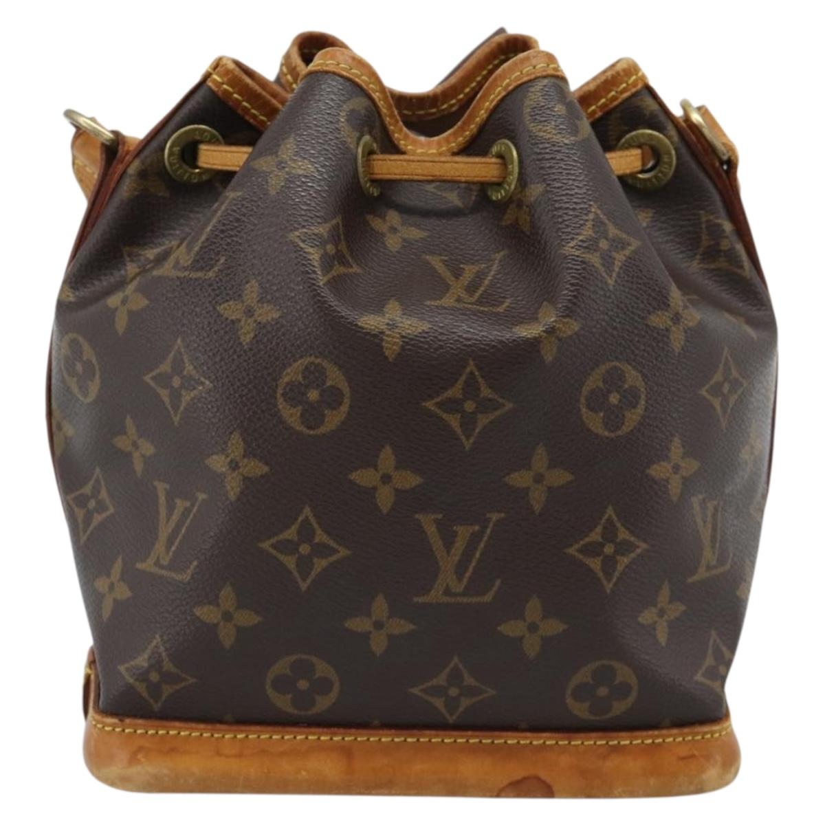 LOUIS VUITTON Monogram Noe BB Shoulder Bag M40817 LV Auth 188702