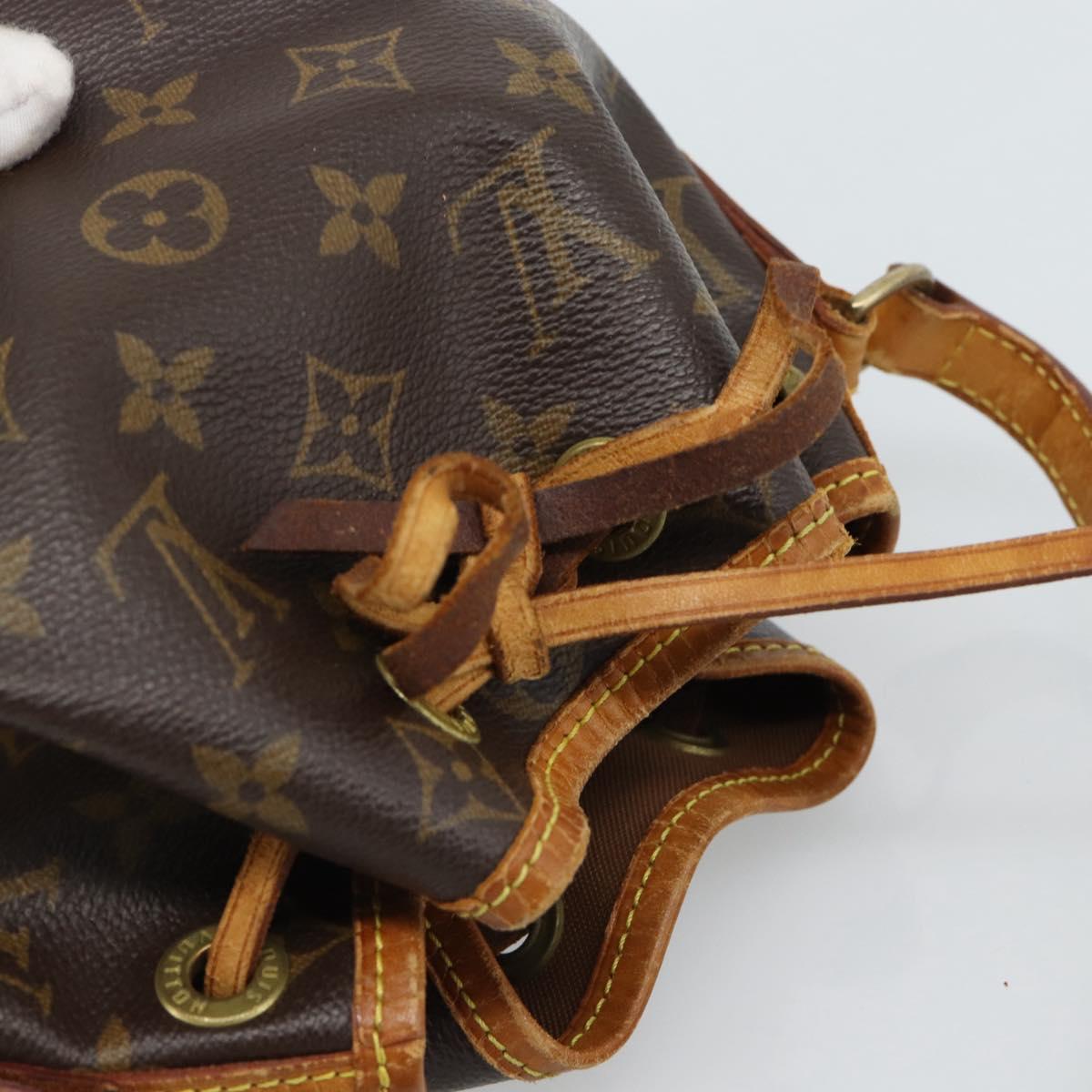 LOUIS VUITTON Monogram Noe BB Shoulder Bag M40817 LV Auth 188702