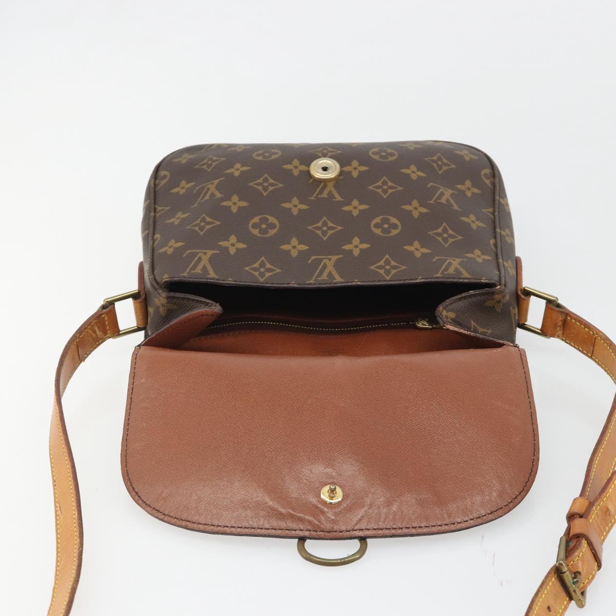 LOUIS VUITTON Monogram Saint Cloud GM Shoulder Bag M51242 LV Auth 188703
