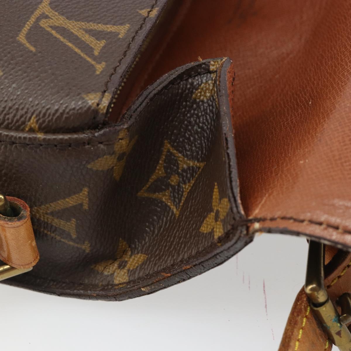 LOUIS VUITTON Monogram Saint Cloud GM Shoulder Bag M51242 LV Auth 188703