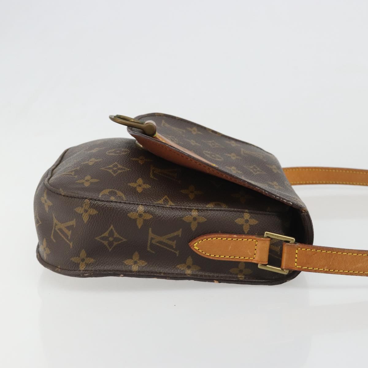 LOUIS VUITTON Monogram Saint Cloud GM Shoulder Bag M51242 LV Auth 188703