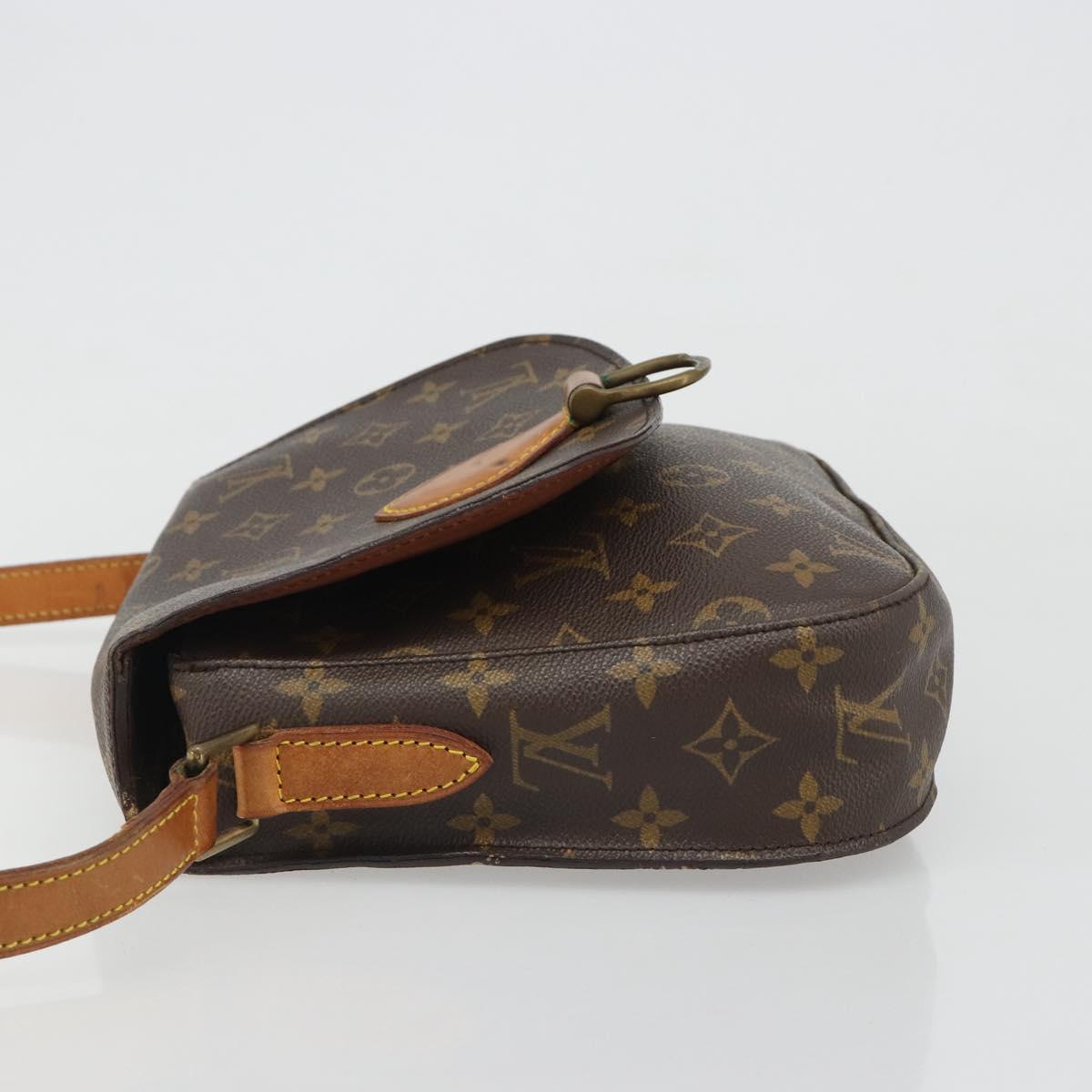 LOUIS VUITTON Monogram Saint Cloud GM Shoulder Bag M51242 LV Auth 188703