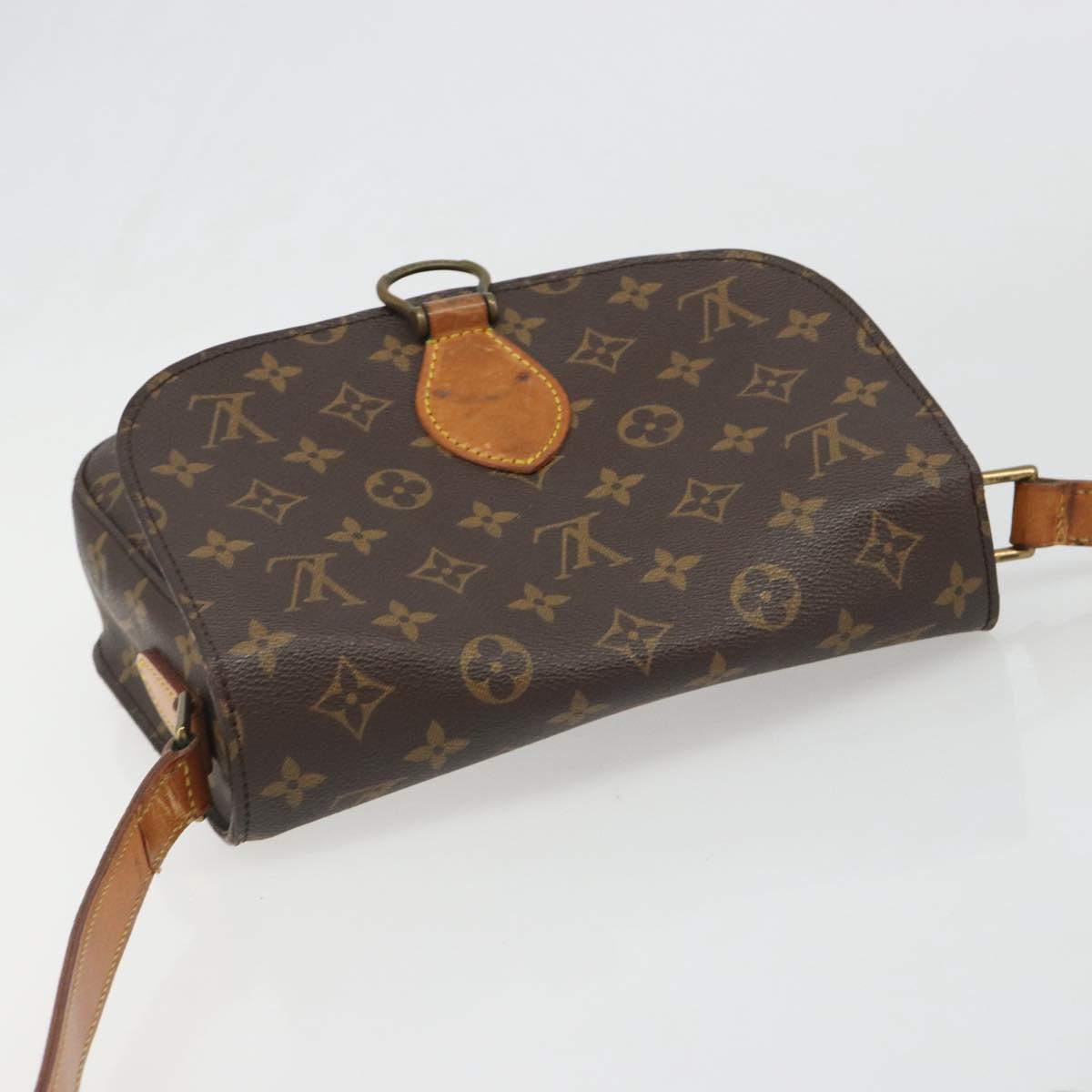 LOUIS VUITTON Monogram Saint Cloud GM Shoulder Bag M51242 LV Auth 188703