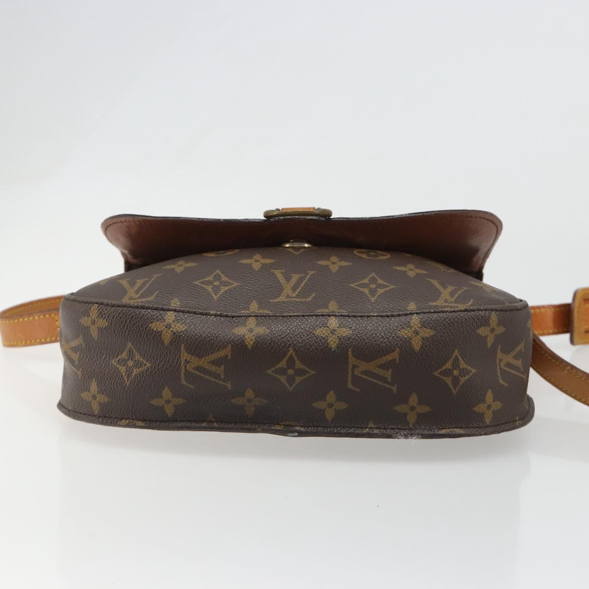 LOUIS VUITTON Monogram Saint Cloud GM Shoulder Bag M51242 LV Auth 188703
