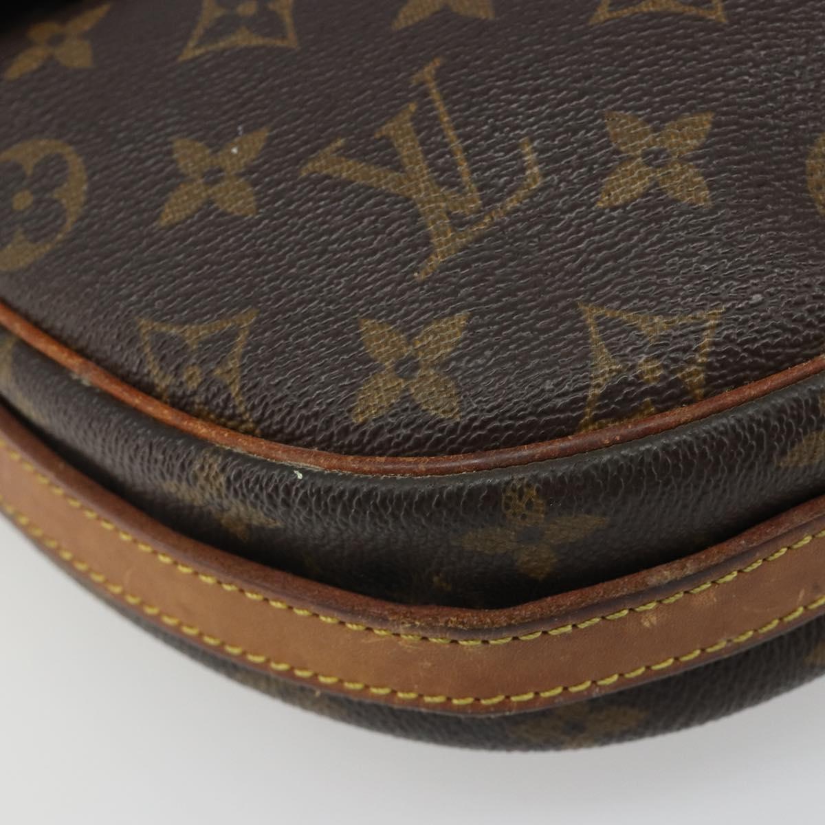 LOUIS VUITTON Monogram Jeune Fille MM Shoulder Bag M51226 LV Auth 188704