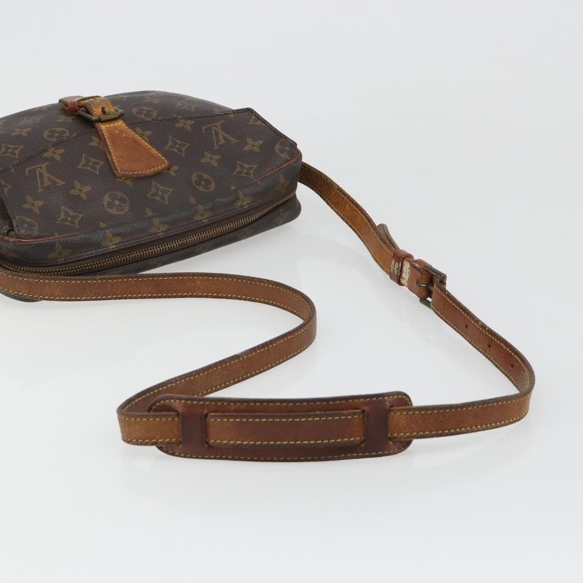 LOUIS VUITTON Monogram Jeune Fille MM Shoulder Bag M51226 LV Auth 188704