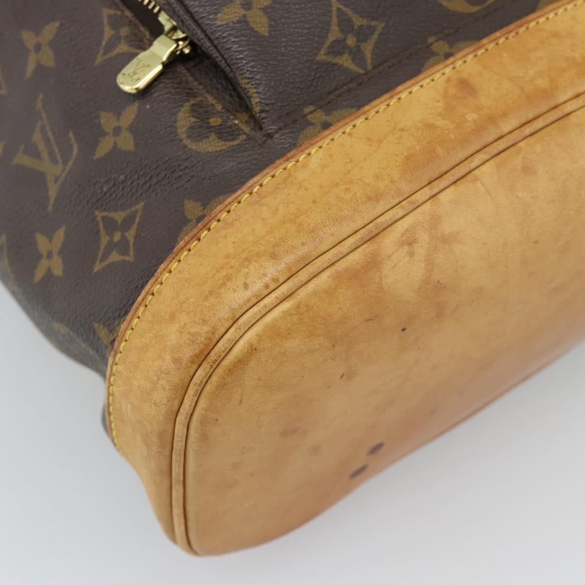 LOUIS VUITTON Monogram Montsouris MM Backpack M51136 LV Auth 188707