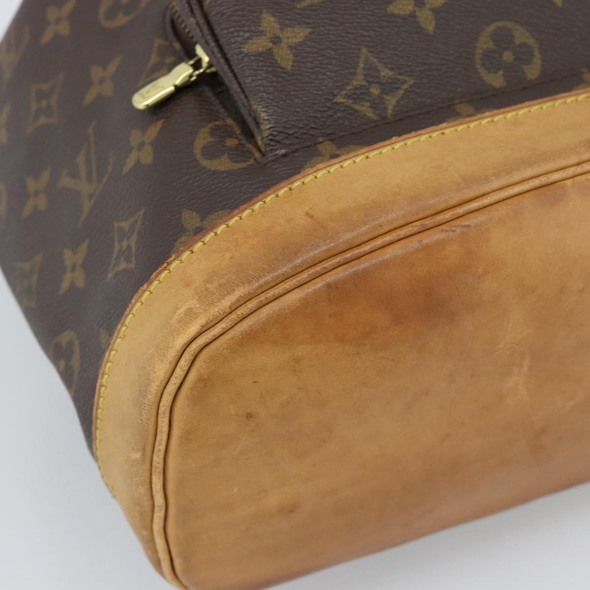 LOUIS VUITTON Monogram Montsouris MM Backpack M51136 LV Auth 188708