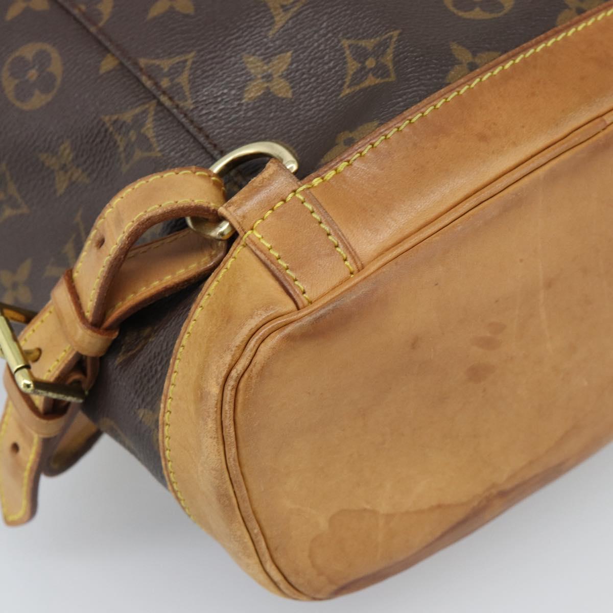 LOUIS VUITTON Monogram Montsouris MM Backpack M51136 LV Auth 188708