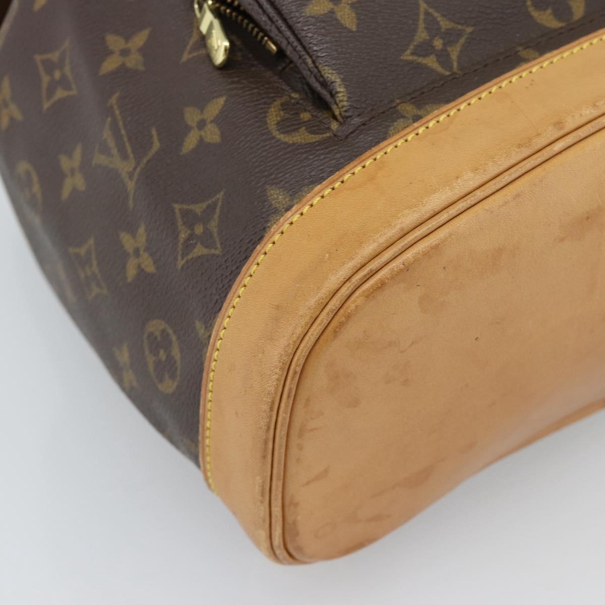 LOUIS VUITTON Monogram Montsouris MM Backpack M51136 LV Auth 188709