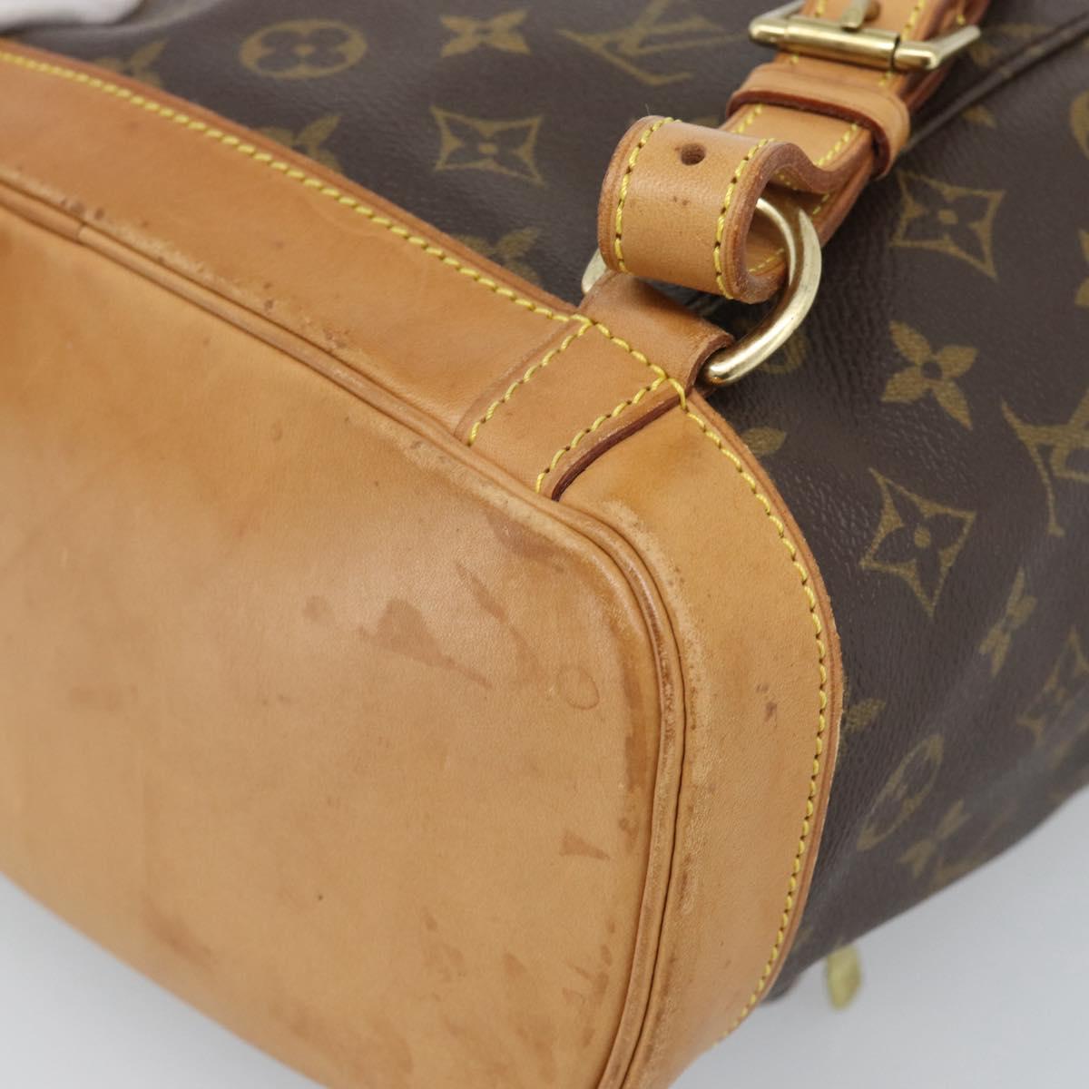 LOUIS VUITTON Monogram Montsouris MM Backpack M51136 LV Auth 188709