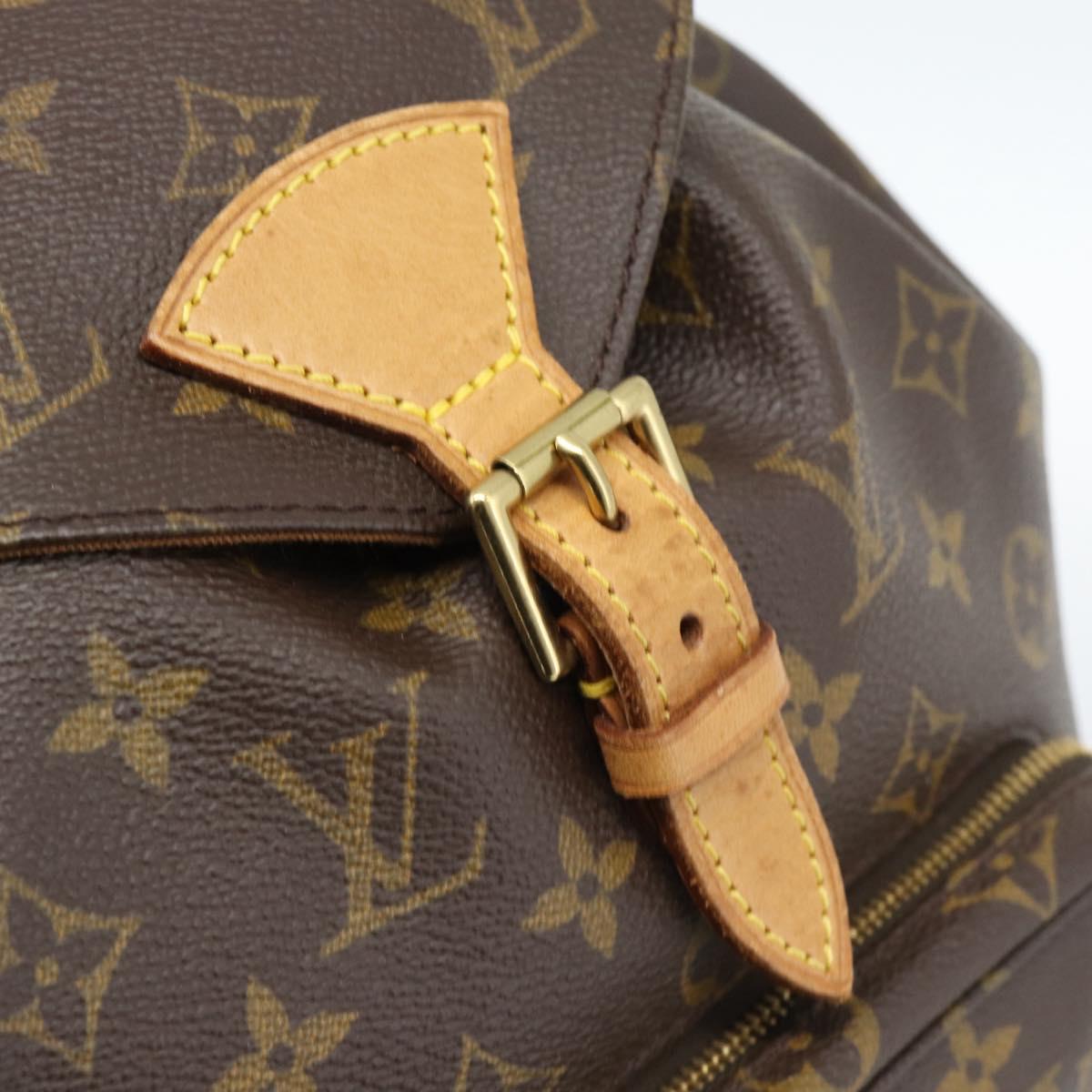 LOUIS VUITTON Monogram Montsouris MM Backpack M51136 LV Auth 188709