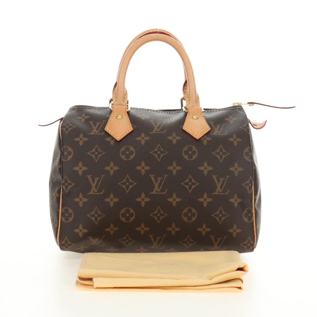 LOUIS VUITTON Monogram Speedy 25 Hand Bag M41528 LV Auth 188710SAM