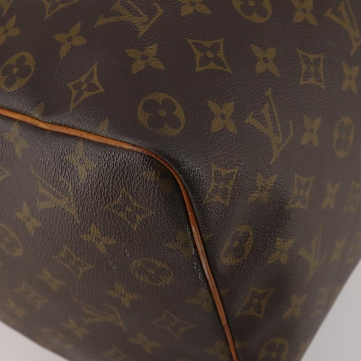 LOUIS VUITTON Monogram Keepall 50 Boston Bag M41426 LV Auth 188711
