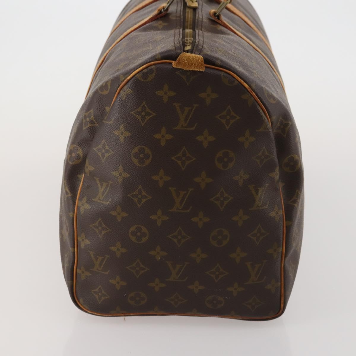 LOUIS VUITTON Monogram Keepall 50 Boston Bag M41426 LV Auth 188711