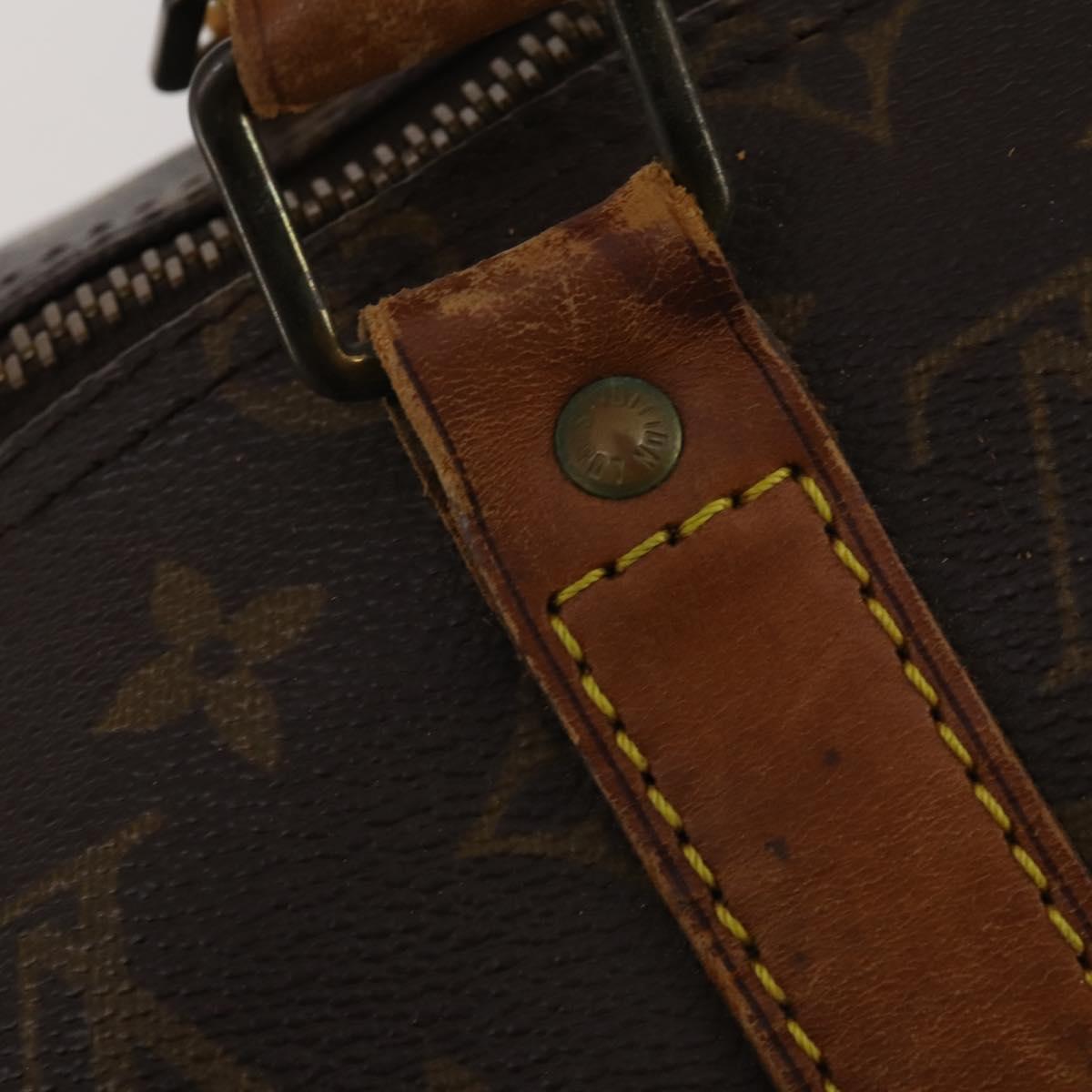 LOUIS VUITTON Monogram Keepall 50 Boston Bag M41426 LV Auth 188712