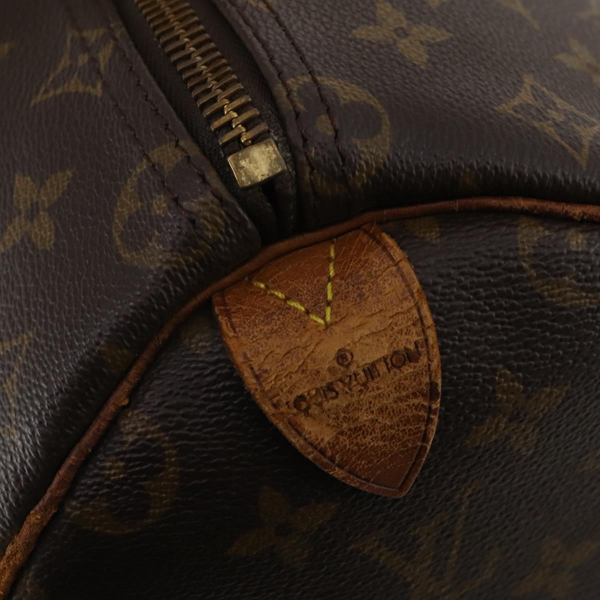 LOUIS VUITTON Monogram Keepall 50 Boston Bag M41426 LV Auth 188712