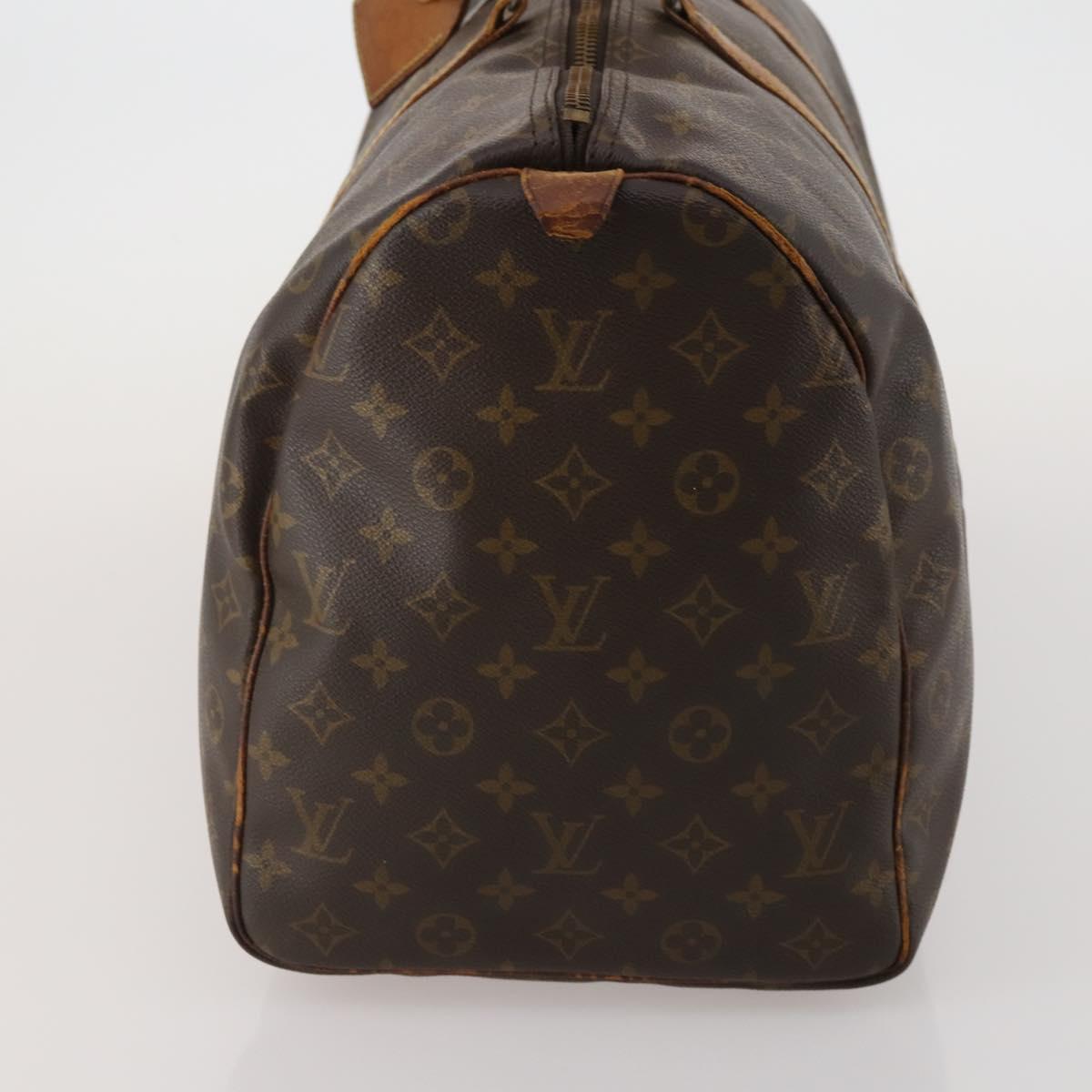 LOUIS VUITTON Monogram Keepall 50 Boston Bag M41426 LV Auth 188712