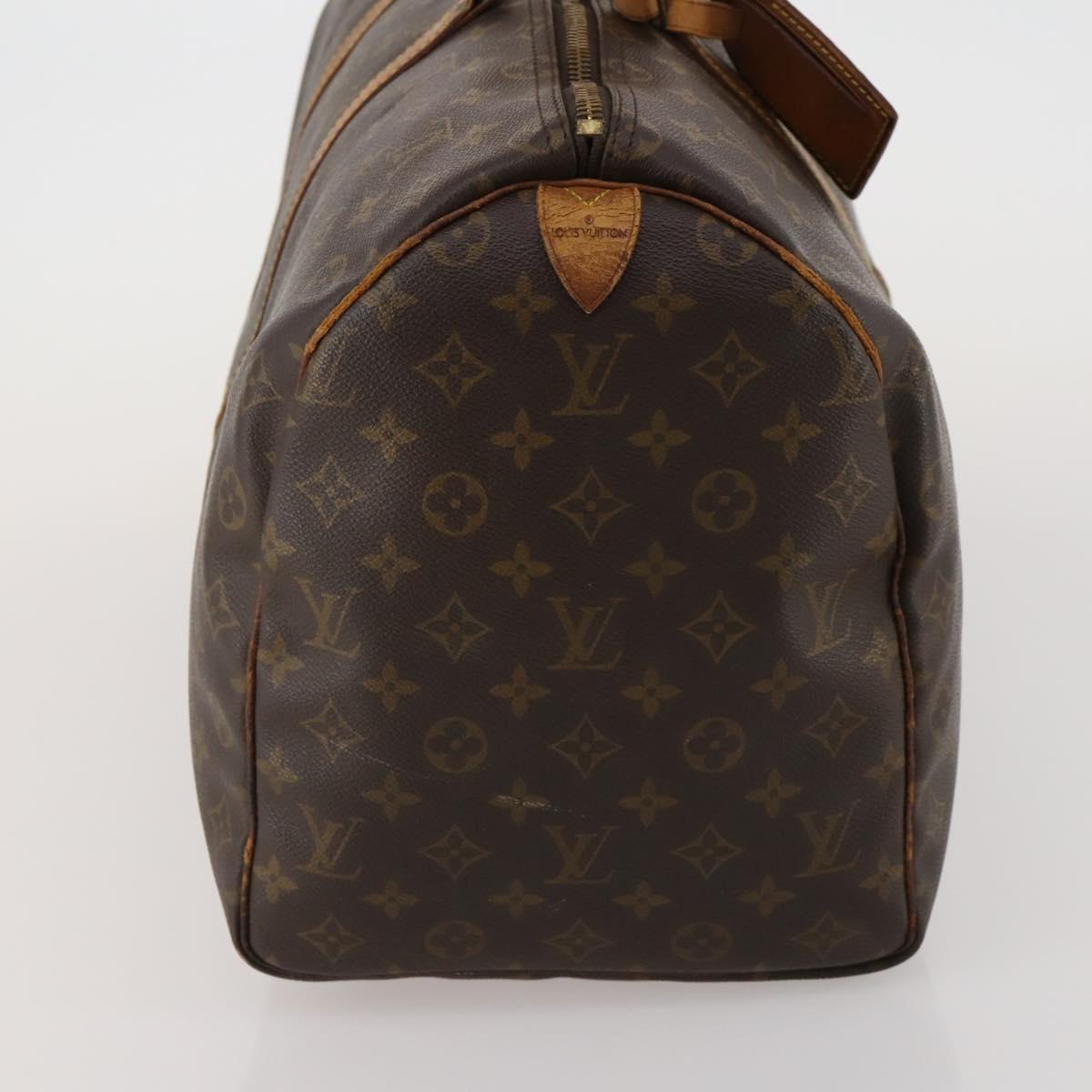 LOUIS VUITTON Monogram Keepall 50 Boston Bag M41426 LV Auth 188712