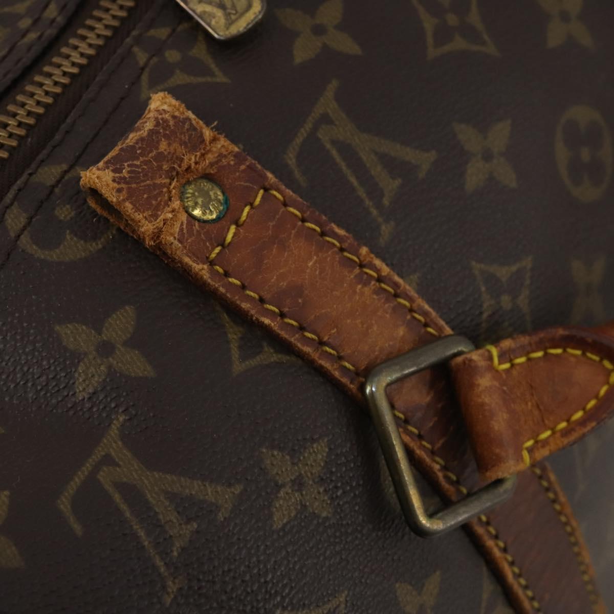 LOUIS VUITTON Monogram Keepall 50 Boston Bag M41426 LV Auth 188713